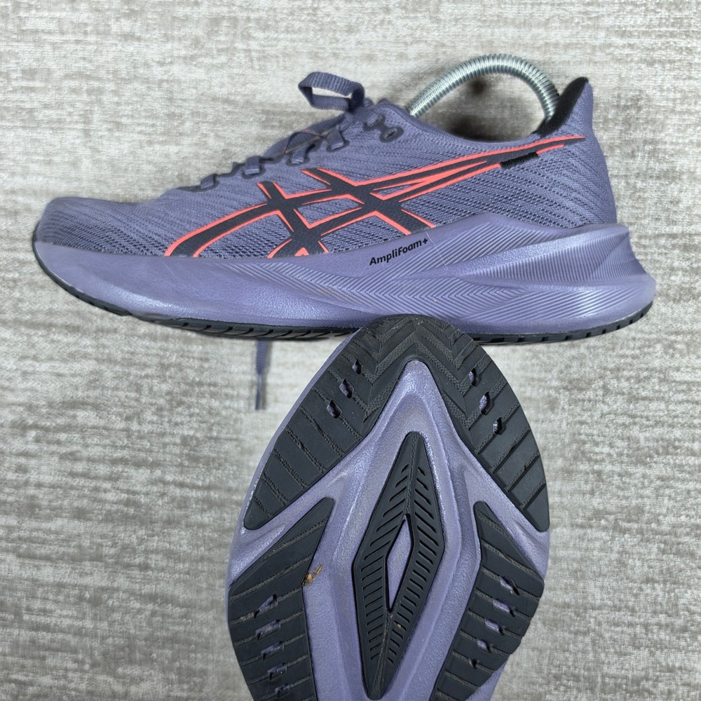 ASICS NovaBlast 4 1012B775 Womens 9 Purple Mesh Running Shoes AmpliFoam+